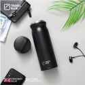 Sinine Hydro Flask termosemaldatud reisi pudel Must Sinine Hydro Flask termosemaldatud reisi pudel Must