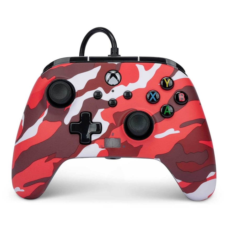 PowerA Enhanced Wired Controller For Xbox Series X/S Red Camo – 2