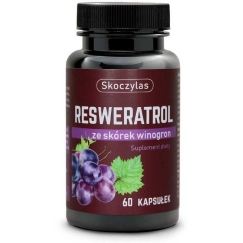 Skoczylas Resveratrol from Grape Skins Dietary Supplement 60 Capsules