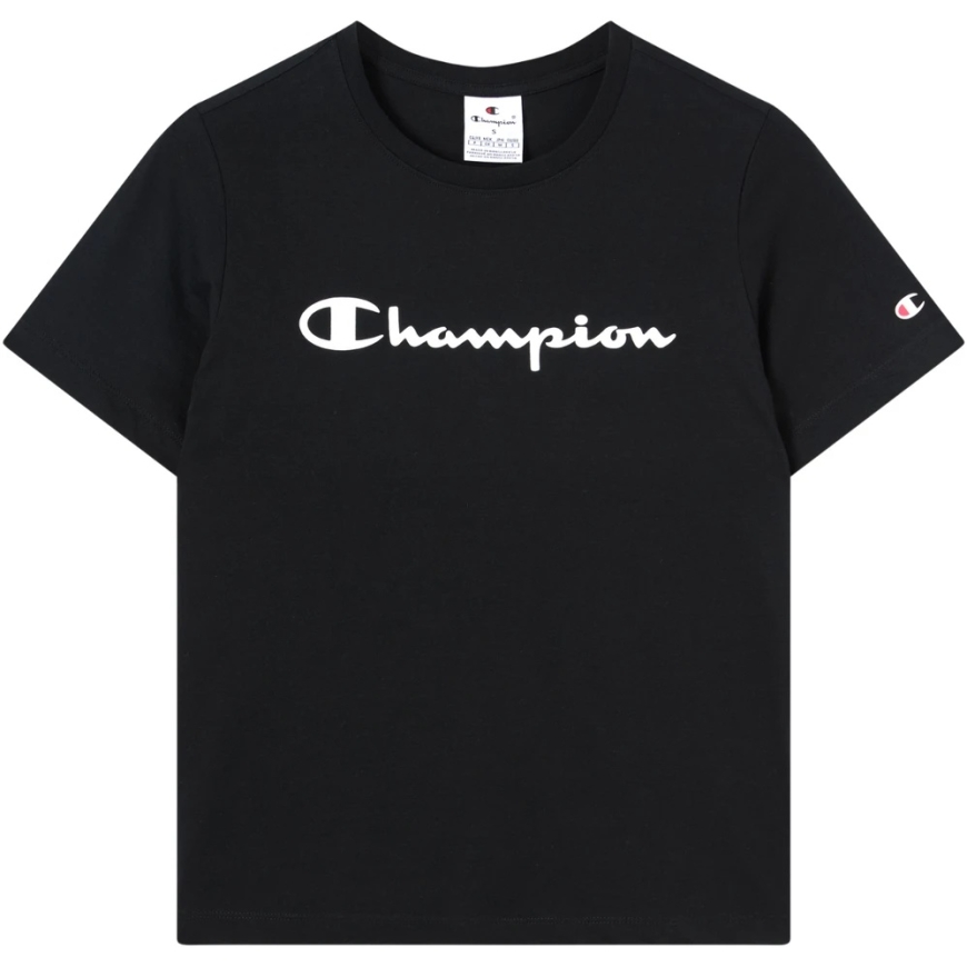 Moteriški marškinėliai Champion Short Sleeve juoda 118428 KK001 (2XL) – 2