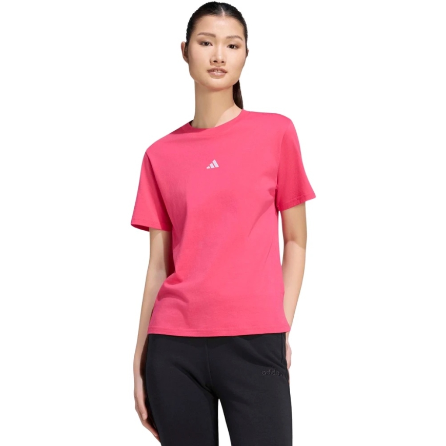 Moteriški marškinėliai adidas Essentials Small Logo rožinė KF8395 (L)