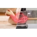 Bosch MUMS8ZS00 Sērija 8 Virtuves kombains ar svaru, 1800 W, Sudraba, Melns Bosch MUMS8ZS00 Sērija 8 Virtuves kombains ar svaru, 1800 W, Sudraba, Melns
