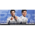 Mattel HOT WHEELS PREMIUM F1 Williams Karlos Sainza un Aleksandra Albona automašīnas (2 gab.) (JMM98) Mattel HOT WHEELS PREMIUM F1 Williams Karlos Sainza un Aleksandra Albona automašīnas (2 gab.) (JMM98)