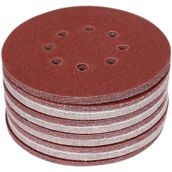 Toya Sa Poland Sanding Paper Velcro) | 8 holes | 150 mm / P60 | 50 pcs. (YT-834592)