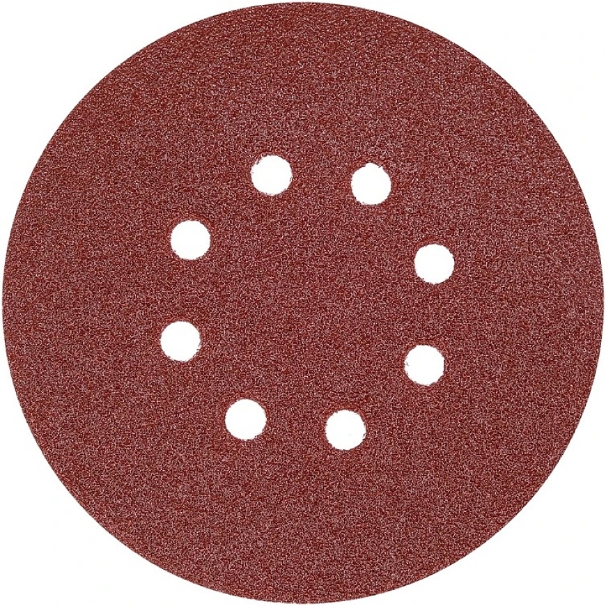 Toya Sa Poland Sanding Paper Velcro) | 8 holes | 150 mm / P60 | 50 pcs. (YT-834592) – 2