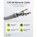 Goobay | Сетевой кабель CAT 6A, S/FTP PiMF, 50 м | 96093 | S Goobay | Сетевой кабель CAT 6A, S/FTP PiMF, 50 м | 96093 | S