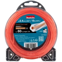Makita Spirālveida neilona griešanas aukla 2.4-15M 1917V0-8 2.4MM X 15M