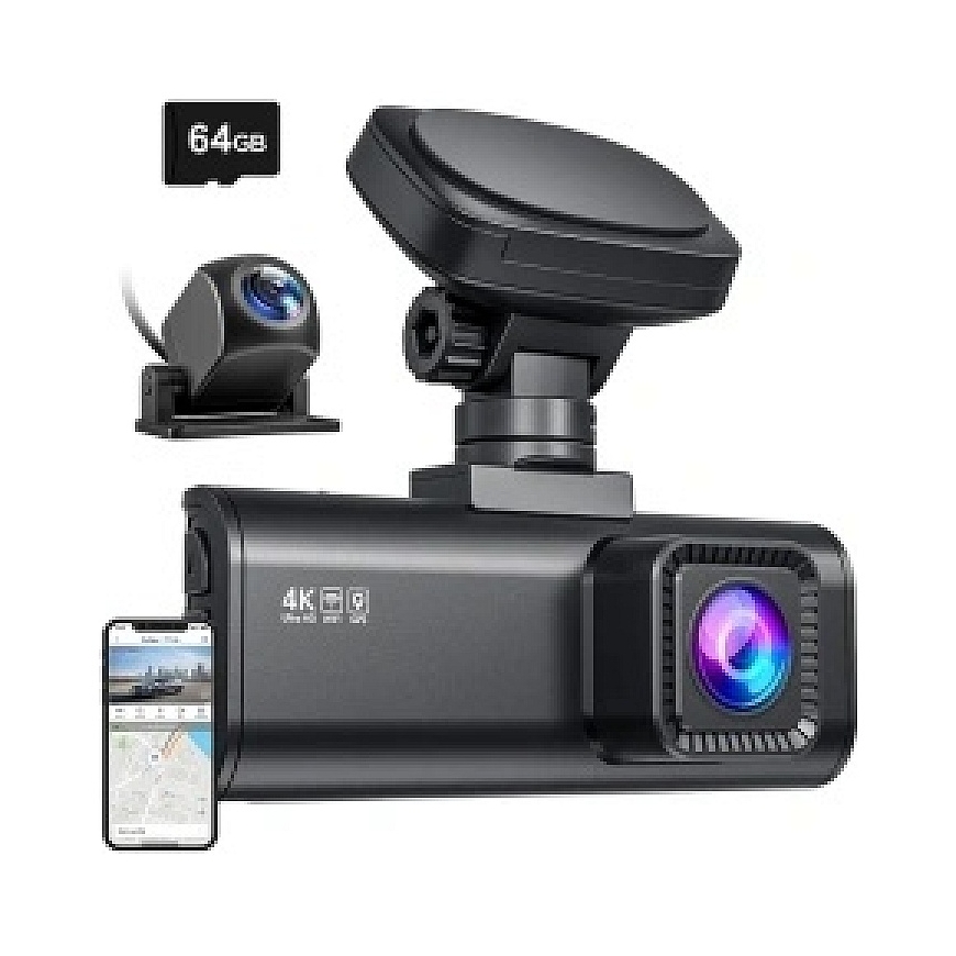 REDTIGER F7N WiFi 4K + 1080p auto kamera – 2