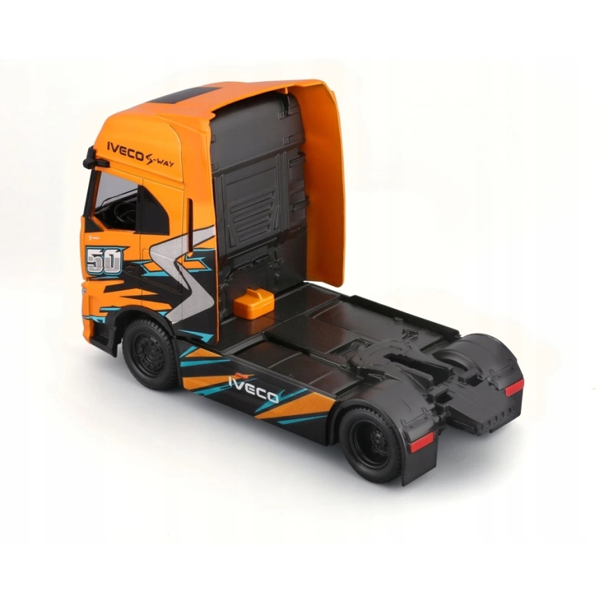 Bburago BBU 1:43 Str.Fire Haulers Custom Cabs Iveco 32208 – 5