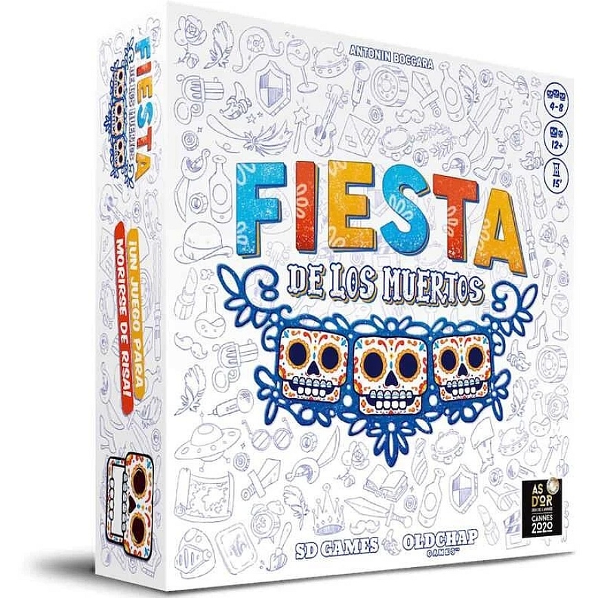Sd Games Spanish Fiesta de los Muertos board game