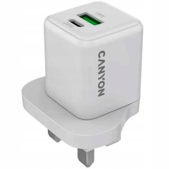 Canyon CU20AC GaN 20W 1xPD 1xQC Великобритания Белый