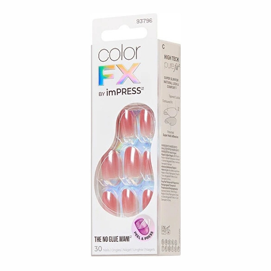 KISS ImPRESS Color FX liimattavat kynsiä - Boundless 30 kpl. – 2