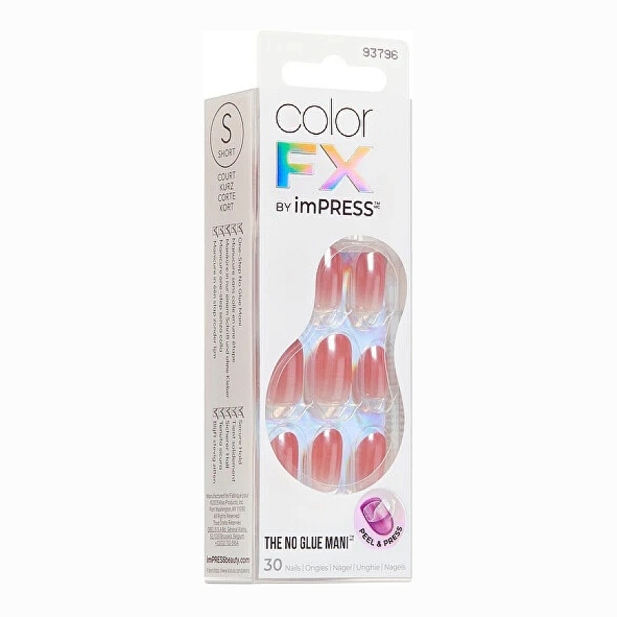 KISS ImPRESS Color FX lipīgas nagu spīdumu - Boundless 30 gab. – 3
