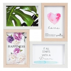 Рамка для фотографий - GOLDBUCH 920778 Verona 4x 10x15 см, 300 мм, 620 г, Черный