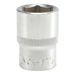 Yato Насадная шестигранная головка, CrV, 1/2" 19мм