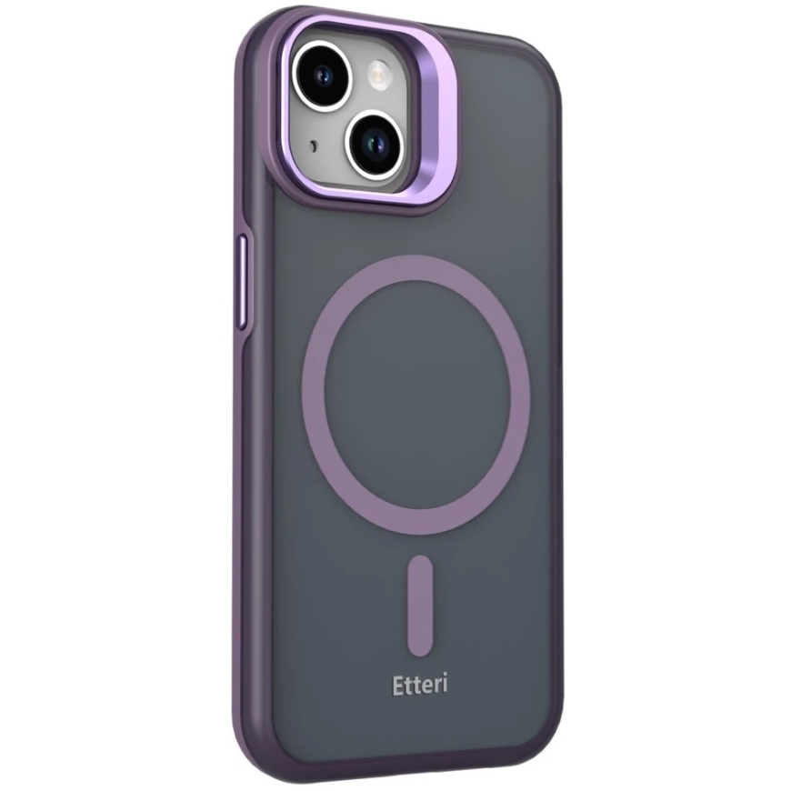 Чехол Etteri Morning Fog для iPhone 14 6,1" фиолетовый – 3