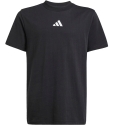 Bērnu T-krekls adidas Essentials melns JC9776 (140cm) Bērnu T-krekls adidas Essentials melns JC9776 (140cm)