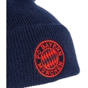 adidas FC Bayern Munich Woolie Hat Dark Blue IA2348 (Adults M/L) adidas FC Bayern Munich Woolie Hat Dark Blue IA2348 (Adults M/L)