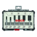 Bosch griešanas komplekts 6 gab. Taisns 8 mm kāts - 2607017466