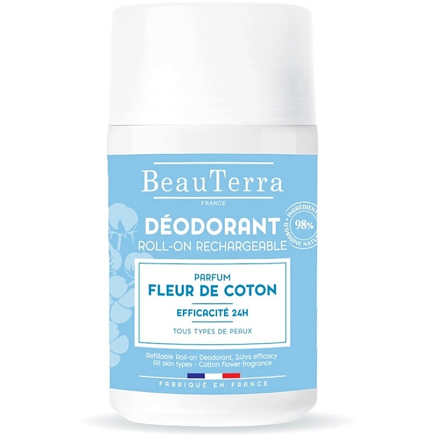 Beauterra COTTON FLOWER roll-on deodorant 50 ml