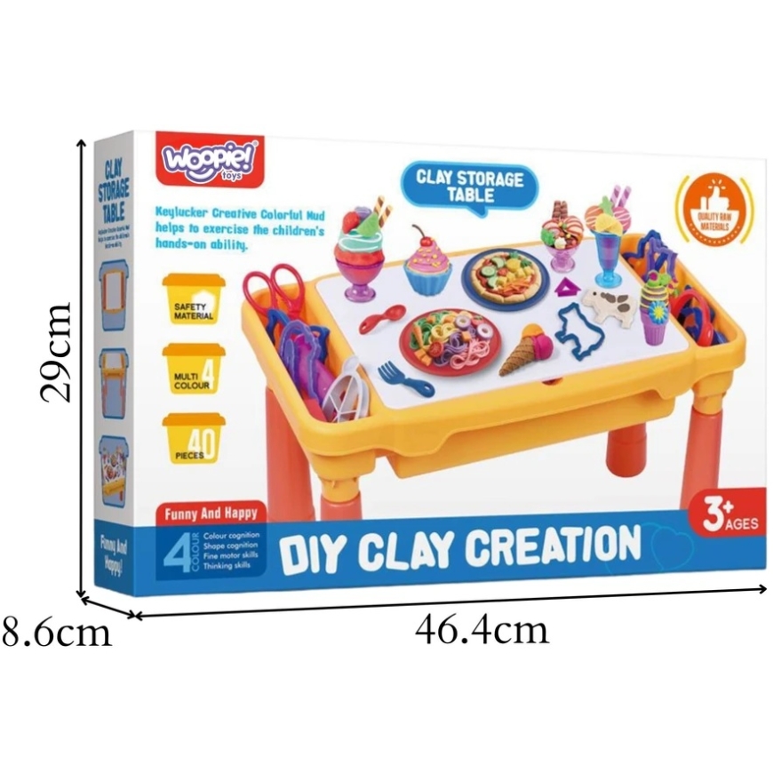WOOPIE play dough set with storage box 40 pcs. – 2