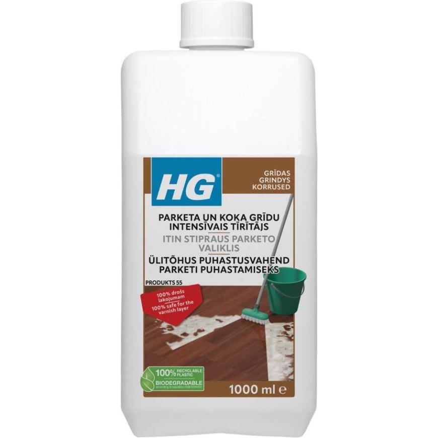 HG Intensyvus Valiklis Parketui Ir Medienos Grindims 1L