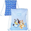 SAFTA SHOE BAG SCHOOL SPORTS GYMNASIUM BLUEY LET'S PLAY SAFTA SHOE BAG SCHOOL SPORTS GYMNASIUM BLUEY LET'S PLAY