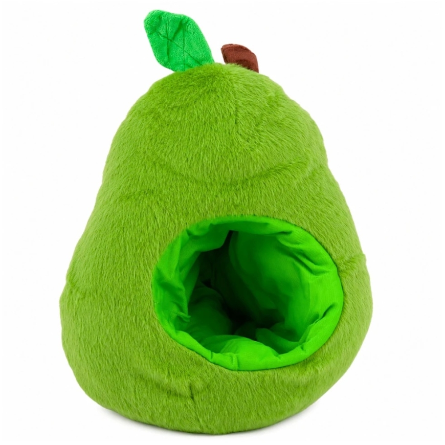 Lean Toys Плюшевый игрушка "Авокадо с капибарой" 2 в 1, зеленый, 25 × 25 × 15 см – 4