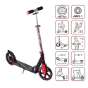 Muuwmi Muuwmi Aluminum Scooter 205 mm (black/red) Muuwmi Muuwmi Aluminum Scooter 205 mm (black/red)