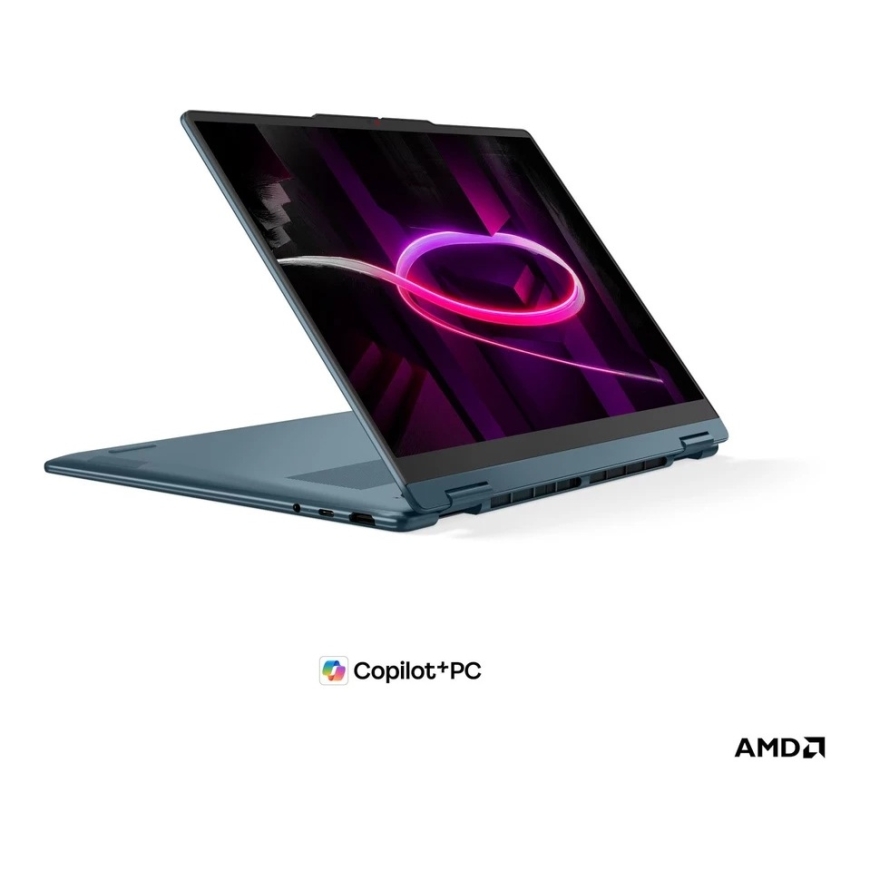 Ноутбук Lenovo Yoga 7 2-в-1 14AGP11 | AMD Ryzen AI 7 445, 14" 2.8K OLED 120 Гц сенсорный экран, 16 ГБ ОЗУ, 512 ГБ SSD, Windows 1 – 5