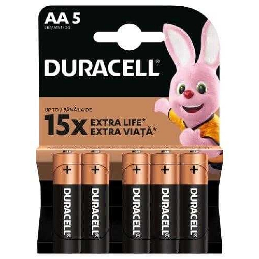 Duracell Extra Life AA 5 tk