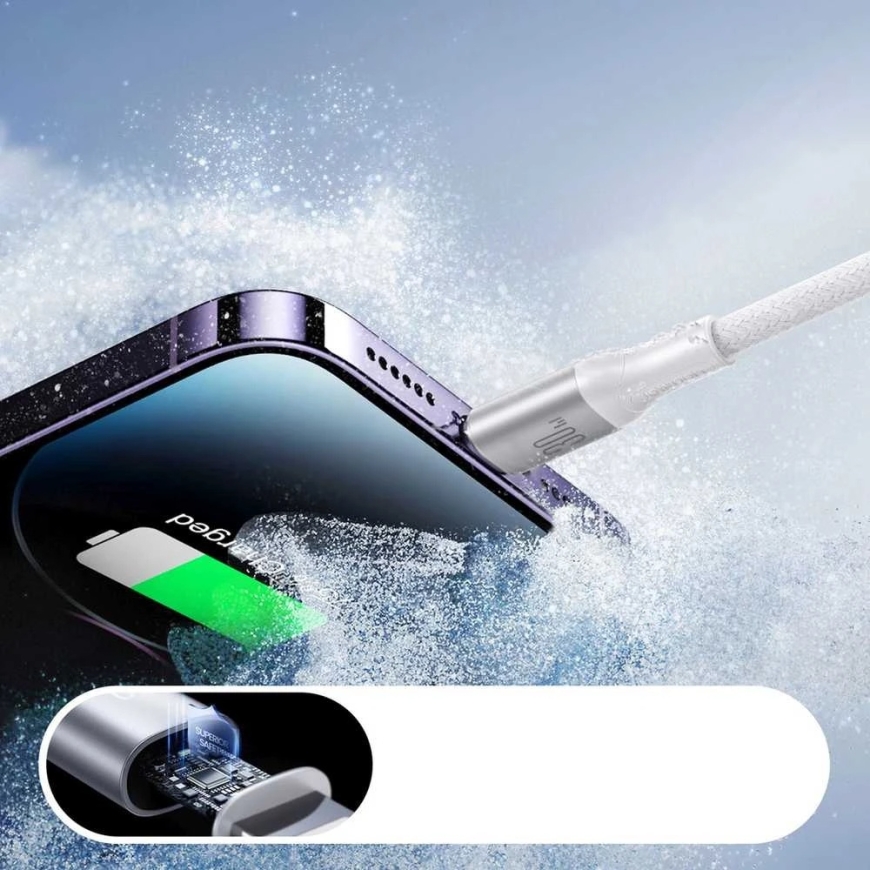 Joyroom S-A28 USB-C - Lightning-kaapeli 30W 2.0m valkoinen – 5