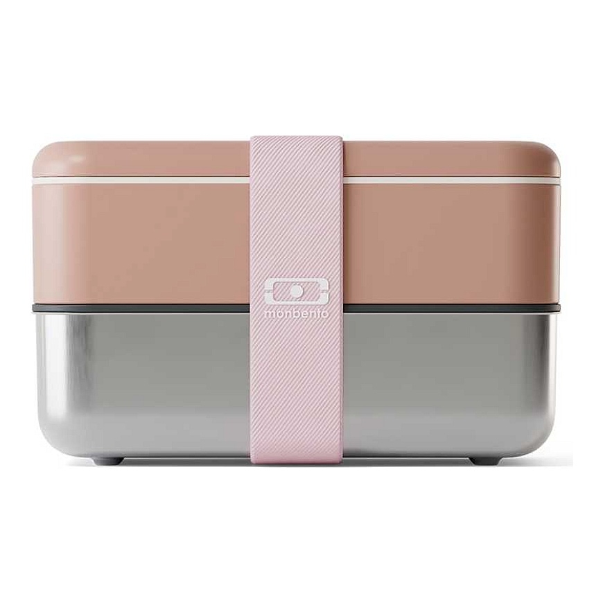 Monbento Sense Original Bento Lunch Box 1.2L Rose Moka – 2