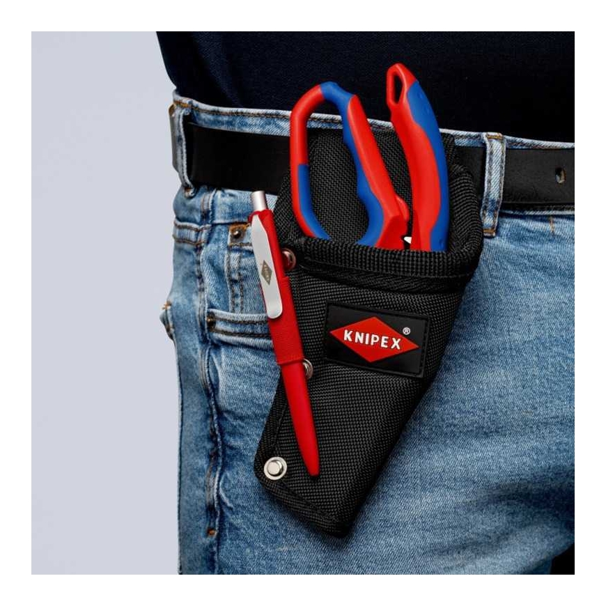 Knipex Monikäyttöinen vyötasku, holsteri (musta/punainen) – 2