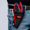 Knipex Universalus diržo maišelis, holsteris (juodas/raudonas)