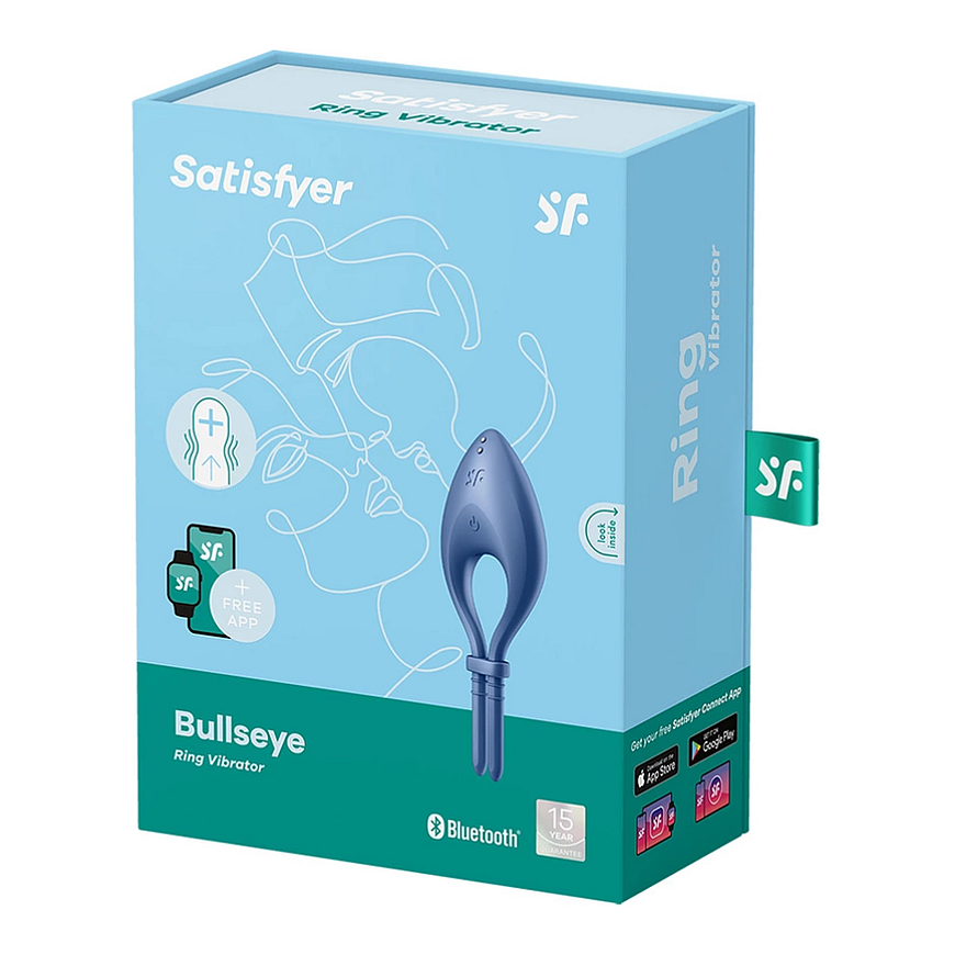 SATISFYER_Bullseye Ring Vibraator Sinine – 3