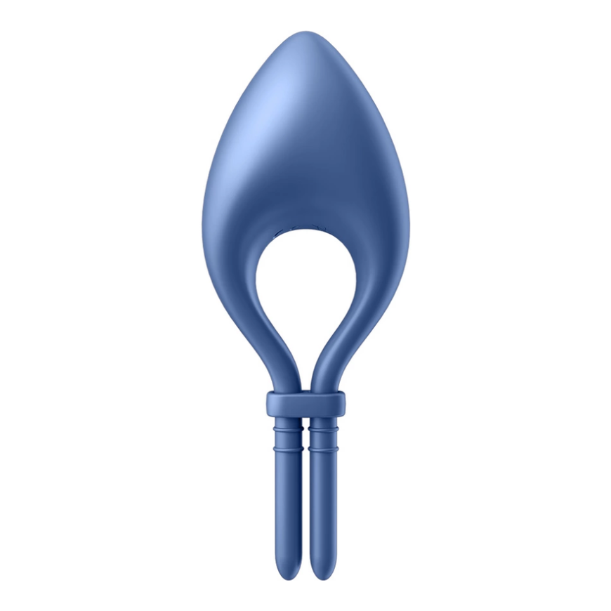 SATISFYER_Bullseye Ring Vibratorius Vibratorius Mėlynas – 5
