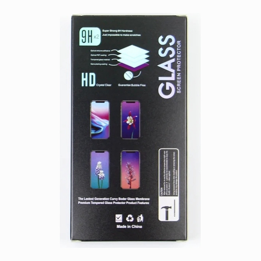 TFO 6D tempered glass for Samsung Galaxy S25 Ultra with black frame 10in1, compatible with fingerprint reader – 2