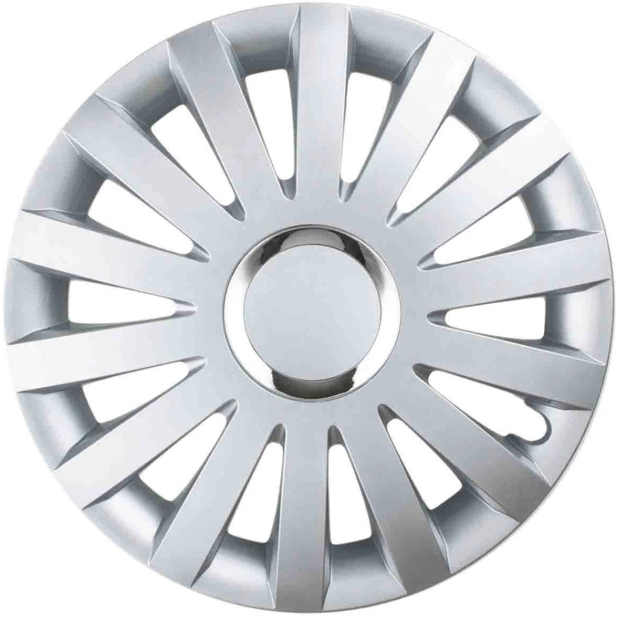 Leoplast Ratų gaubtas 1 vnt. Sail, sidabrinis 17" – 2