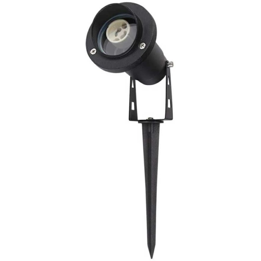 V-tac Spike Outdoor Light, GU10, Black