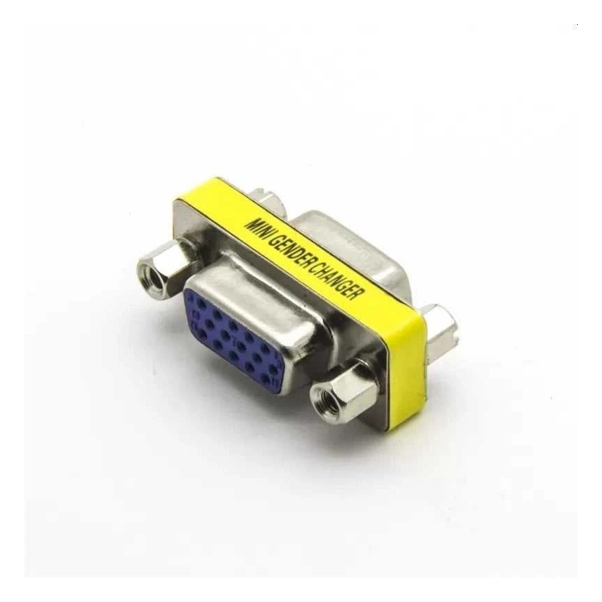 AV PremiumCord D-Sub (VGA) to D-Sub (VGA) Adapter Yellow