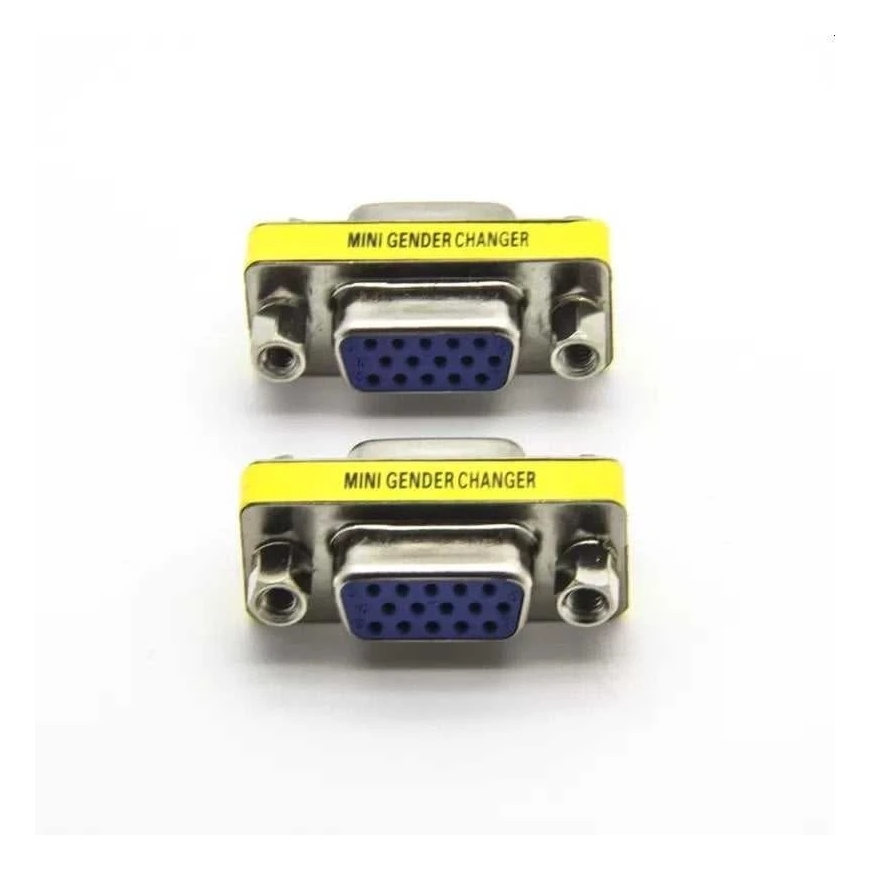 AV PremiumCord D-Sub (VGA) to D-Sub (VGA) Adapter Yellow – 3