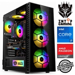 INTOP i7-12700F 16GB 1TB SSD M.2 NVME RX9060XT 16GB no-OS