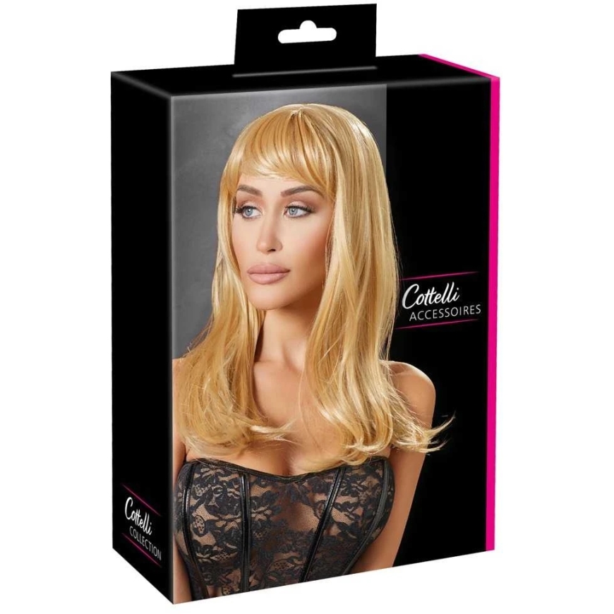 Cottelli Accessoires Pikk seelik heledate juuste perukke