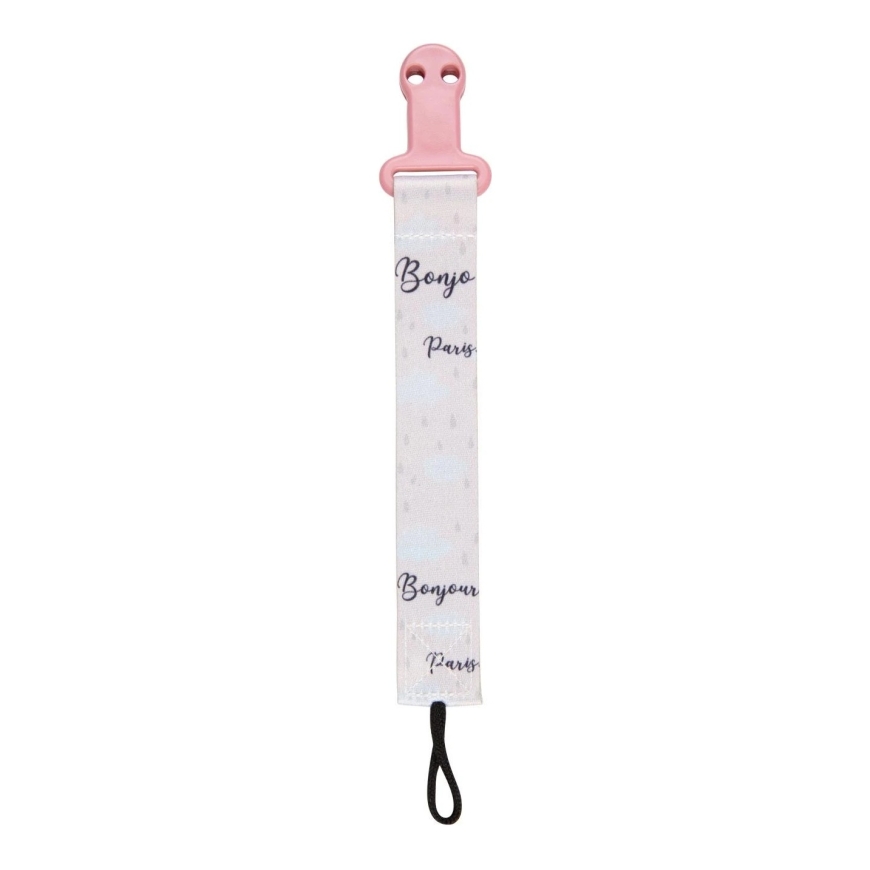 CANPOL BABIES pacifier clip with ribbon BONJOUR PARIS, 51/026_pin – 3