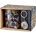 Affek Design NOYA Mug with Keychain 380ml 9x13x9cm French Bulldog Affek Design NOYA Mug with Keychain 380ml 9x13x9cm French Bulldog