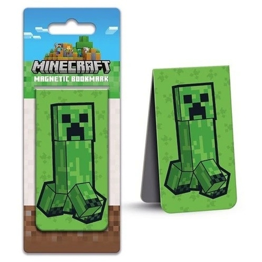Piramīda „Minecraft“ – magnētiskā grāmatzīme | Creeper
