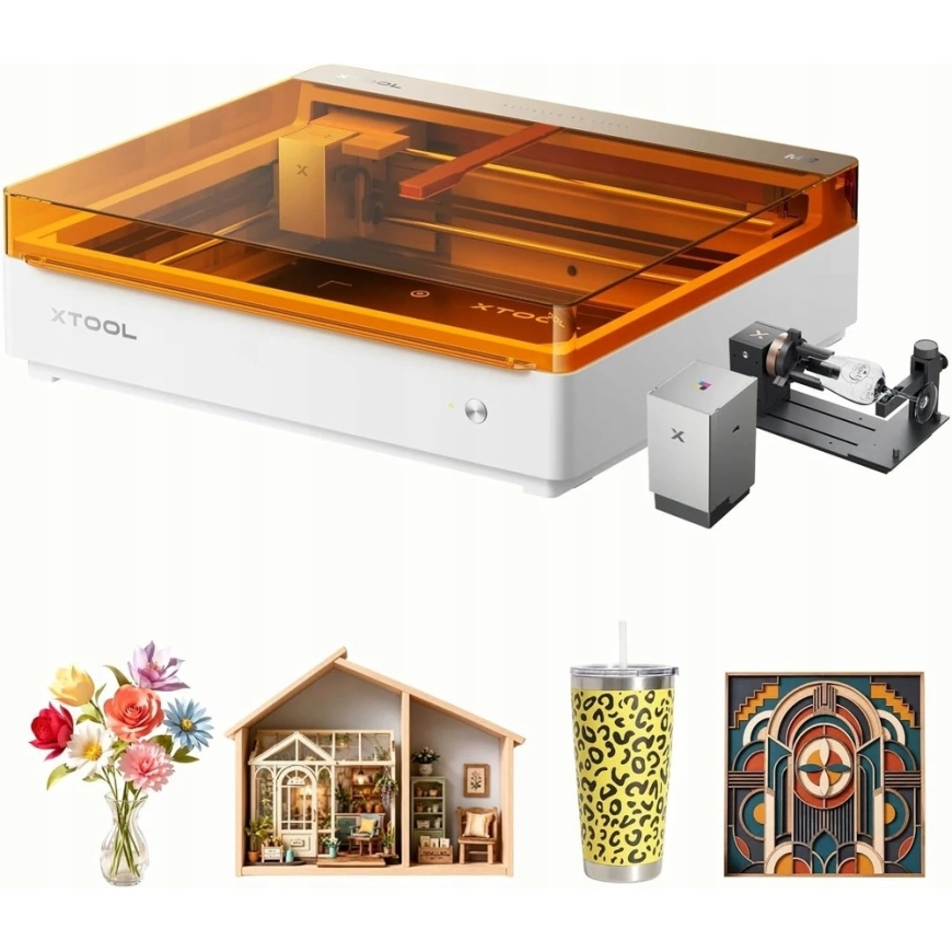Lāzergravētājs - XTOOL M2 Deluxe 10W – 4
