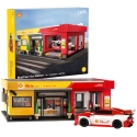 CaDA Shell Rakennuspalveluasema Rakennuspalikat 1697 kappaletta C66025W