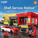 CaDA Shell Building Service Station Construction Blocks 1697 Pieces C66025W CaDA Shell Building Service Station Construction Blocks 1697 Pieces C66025W